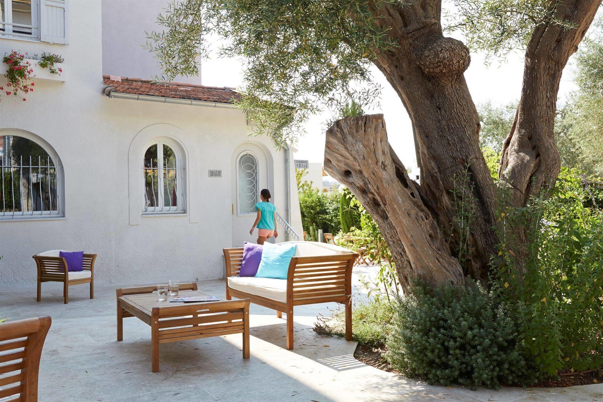 Residence Aragon Juan-les-Pins Eksteriør billede